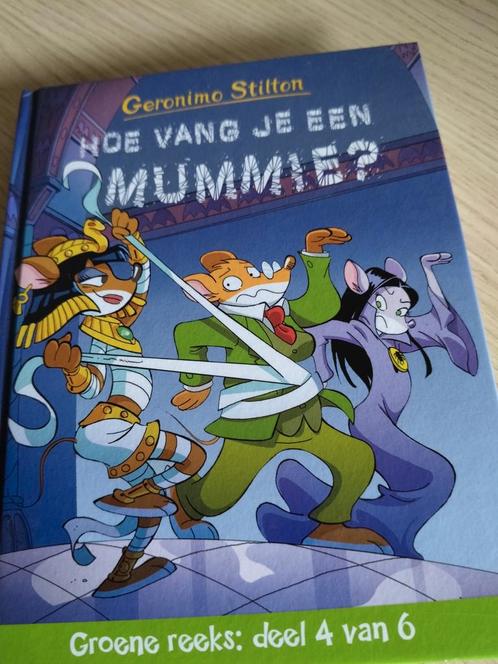 Geronimo Stilton - Hoe vang je een mummie?, Boeken, Kinderboeken | Jeugd | onder 10 jaar, Zo goed als nieuw, Ophalen of Verzenden