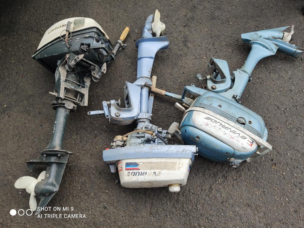 Moteurs hors-bord, Enlèvement, Utilisé, Essence, Moteur in-bord