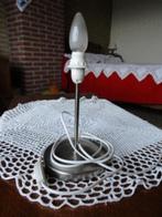 Lampadaire - tafellamp: hoog – ijzeren voet in ruitvorm, Antiquités & Art, Enlèvement