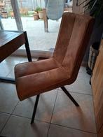 4 bruine stoelen + 2 grijze, Huis en Inrichting, Stoelen, Ophalen, Zo goed als nieuw, Bruin, Vijf, Zes of meer stoelen