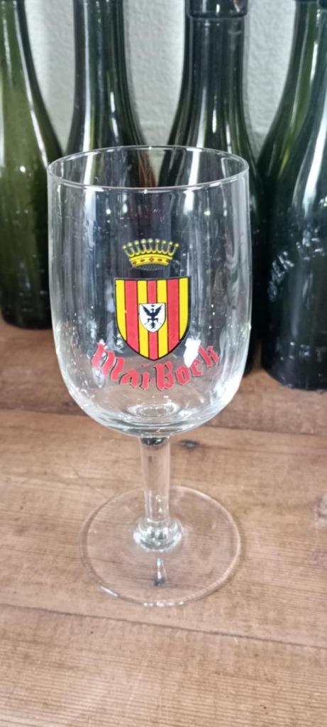Brasserie bier oud glas Mai-Bock Lamot, Verzamelen, Biermerken, Gebruikt, Glas of Glazen, Overige merken, Ophalen of Verzenden
