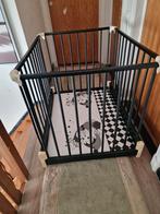 Babypark zwart, Kinderen en Baby's, Ophalen, Gebruikt