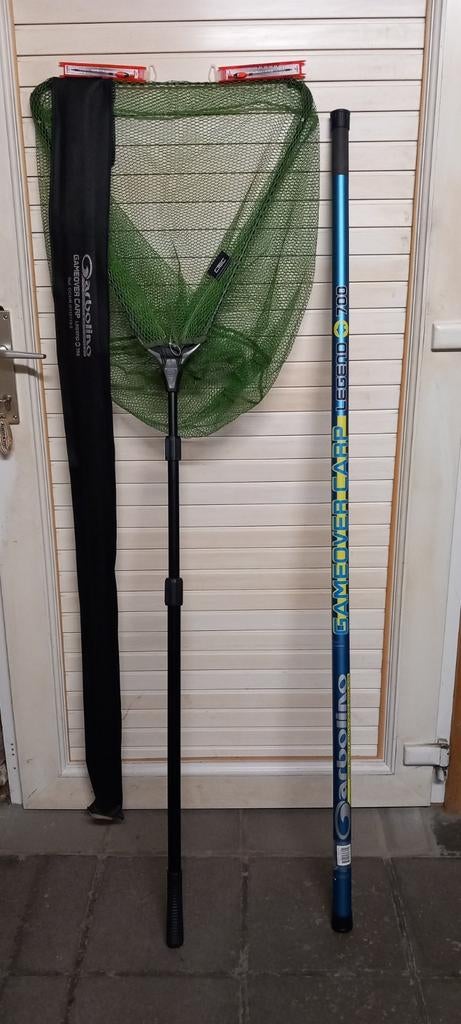 Vend canne à pêche et épuisette, Enlèvement