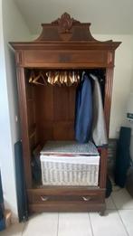 Brocante/ antieke open halkast met opberglade, Ophalen