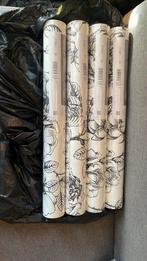 4 rouleaux de papier peint, Maison & Meubles, Ameublement | Papier peint, Enlèvement ou Envoi, Noir