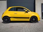 Fiat 500 Yellowstone panoramadak airco euro5, Lederen bekleding, Leder, Bedrijf, Handgeschakeld