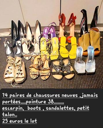 Chaussures dames pointure 38 beschikbaar voor biedingen