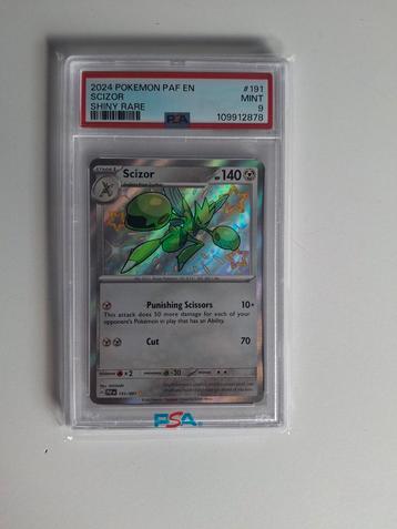 Scizor Shiny Rare #191 - PSA 9  beschikbaar voor biedingen