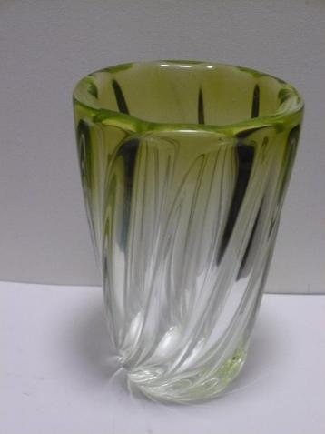 Val Saint Lambert kristallen vaas beschikbaar voor biedingen