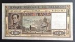 100 francs Leopold I 1950 topkwaliteit, Ophalen of Verzenden