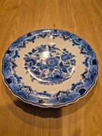 Groot gewelfde Delfs blauw wandbord., Antiek en Kunst, Ophalen of Verzenden