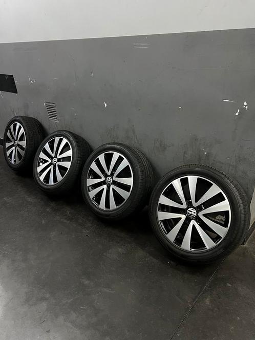 VW Golf Velgen met nieuwe banden, Auto-onderdelen, Banden en Velgen, Banden en Velgen, Zomerbanden, 17 inch, 225 mm, Personenwagen