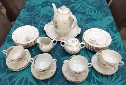 ANTIEK KOFFIESERVIES - PORSELEIN ARZBERG, Antiek en Kunst, Antiek | Servies compleet, Ophalen