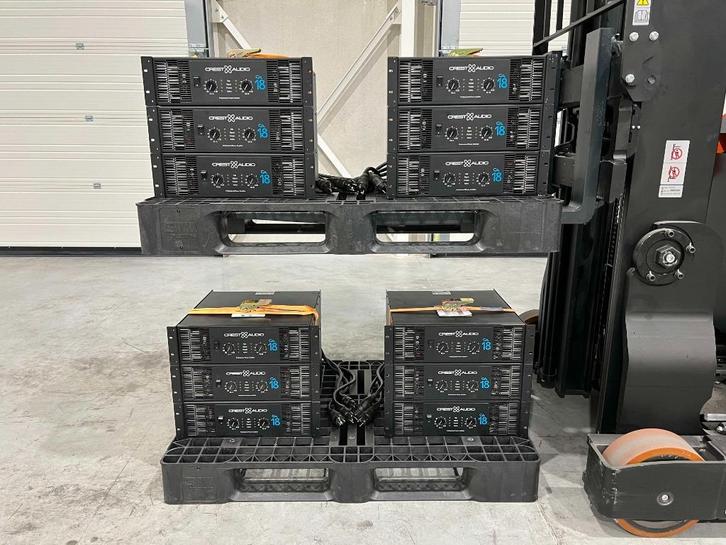 Crest Audio CA18 2x2500W/2Ohm (8x), Audio, Tv en Foto, Luidsprekerboxen, Gebruikt, Ophalen of Verzenden