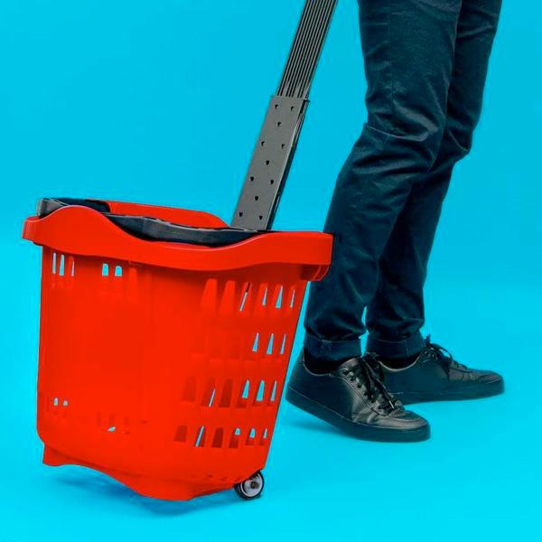 Stapelbare, verrijdbare winkeltrolley’s, Zakelijke goederen, Kantoor en Winkelinrichting | Winkel en Inventaris, Ophalen