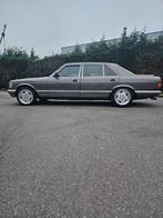 Mercedes SEL500 v8 Topstaat met HPF veren. 1982, Auto's, Mercedes-Benz, Automaat, Zwart, Leder, Particulier