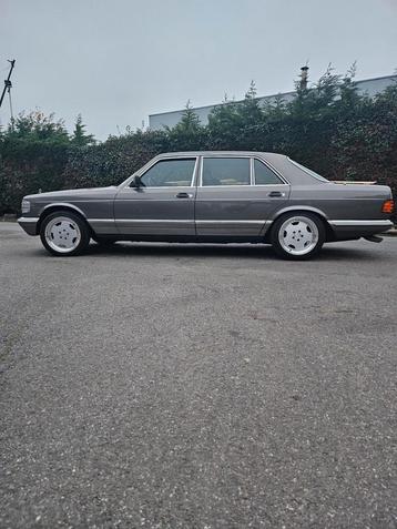 Mercedes SEL500 v8 Topstaat met HPF veren. 1982 beschikbaar voor biedingen