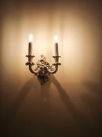 Jolie applique murale deux chandelles, Ophalen, Gebruikt, Overige materialen