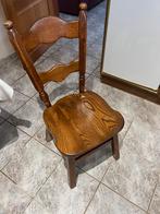 Eiken stoelen: 6 stuks, Enlèvement