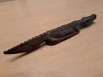 Krokodil handgesneden., Antiek en Kunst, Ophalen of Verzenden