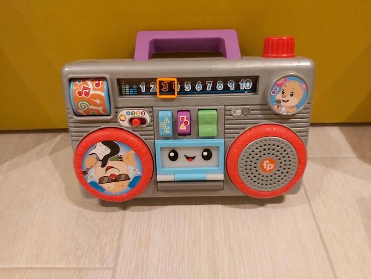 Fisher Price - radio, Kinderen en Baby's, Speelgoed | Fisher-Price, Met licht, Ophalen