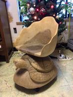 Unieke design stoel uit hout gesneden, Enlèvement