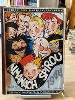 Almanach Spirou - Dupuis - 1944 avec calendriers, Eén stripboek, Ophalen of Verzenden, Gelezen