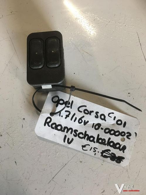 Opel Corsa C 2001 Raamschakelaar Linksvoor, Auto-onderdelen, Dashboard en Schakelaars, Gebruikt, Ophalen of Verzenden