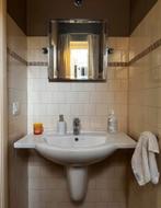 Lavabo, Huis en Inrichting, Badkamer | Badkamermeubels, Ophalen, Gebruikt, 50 tot 100 cm, Wasbak of Wastafel