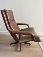 Fauteuil met voetenbank Artifort Geoffrey Harcourt jaren 60, Huis en Inrichting, Fauteuils, Gebruikt, Minder dan 75 cm, Vintage