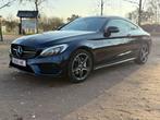 mercedes C180 coupe  amg line, Auto's, Mercedes-Benz, Achterwielaandrijving, Euro 6, 4 cilinders, Blauw