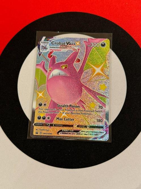 Pokémon - Crobat VMAX SWSH099 Shiny - NM, Hobby & Loisirs créatifs, Jeux de cartes à collectionner | Pokémon, Comme neuf, Cartes en vrac