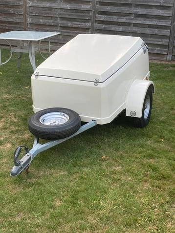 Zeer mooie Bagagewagen in polyester, Autos : Divers, Remorques, Enlèvement, Comme neuf