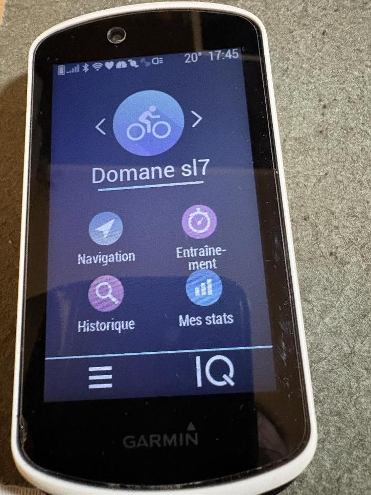 Gps vélo Garmin 1030, Fietsen en Brommers, Fietsaccessoires | Fietscomputers, Gebruikt, Cadanssensor, Draadloos, GPS, Hartslagsensor