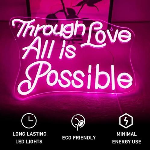 neonbord Neon Licht SNELLE GRATIS LEVERING, Huis en Inrichting, Woonaccessoires | Wanddecoraties, Nieuw, Verzenden