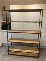 Wandrek / rek / wandmeubel / ladekas / kast te koop, Ophalen, Metaal, Zo goed als nieuw, Minder dan 150 cm