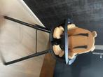 Zwarte kindereetstoel Childhome, Kinderen en Baby's, Kinderstoelen, Ophalen, Zo goed als nieuw, Meegroeistoel, Stoelverkleiner