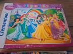 Puzzel 104 st, disney Princess prinsessen clementoni, Enlèvement, Plus de 50 pièces, Comme neuf, 6 ans ou plus