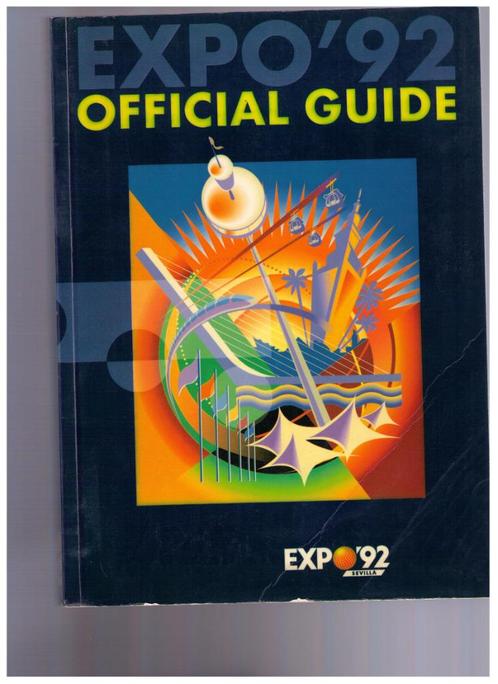 Expo' 92 Sevilla (Spanje) Officiële gids (in het Engels), Boeken, Catalogussen en Folders, Gelezen, Ophalen of Verzenden