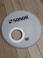 Peau grosse caisse/Sonor PW20BL Bass Reso Head White 20", Ophalen, Zo goed als nieuw, Overige merken