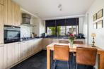 LUXE MASSIEF HOUTEN KEUKEN + APPARATUUR, Ophalen, Bruin, Hoekkeuken, Graniet of Steen