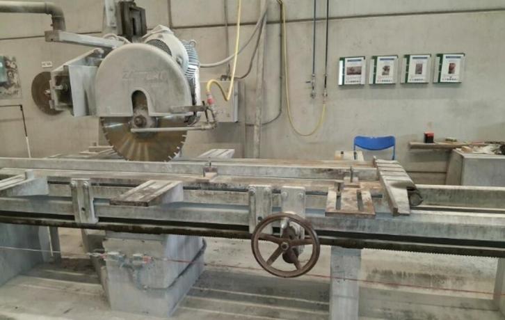 Professionele Steenzaag Zattoni Forli, Bricolage & Construction, Outillage | Scies mécaniques, Utilisé, Autres types, Enlèvement