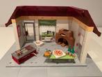 Playmobil pizzaria + auto, Ophalen, Gebruikt, Complete set