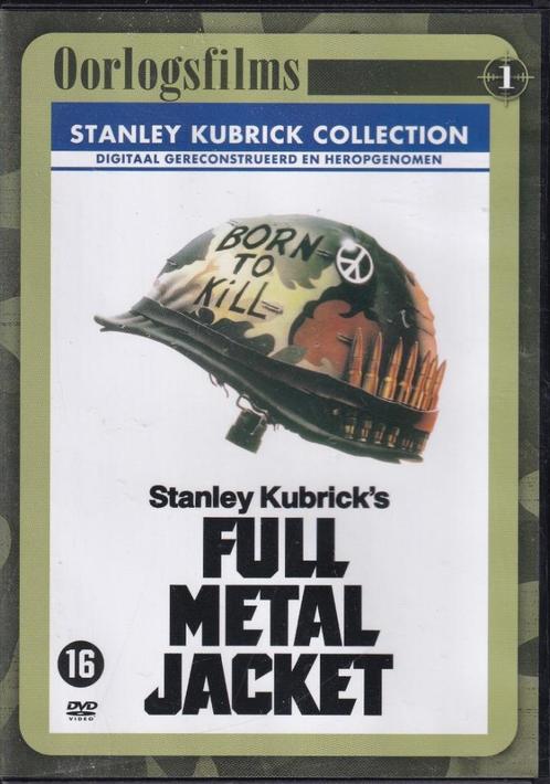 Full Metal Jacket (1987) Matthew Modine - R.Kee Ermay, Cd's en Dvd's, Dvd's | Actie, Zo goed als nieuw, Oorlog, Vanaf 12 jaar