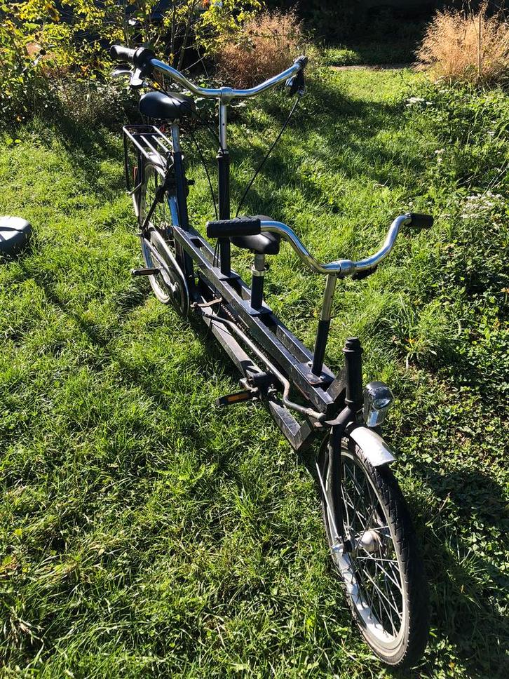 Onderwaterfiets ouder kind tandem, Fietsen en Brommers, Fietsen | Tandems, Gebruikt, Ophalen