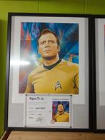 Star Trek Kirk captain James T grafisch kunstwerk nr4 van 30, Ophalen, Zo goed als nieuw
