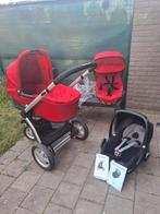 Complete kinderwagen. Maxi cosi Mura, Kinderen en Baby's, Kinderwagens en Combinaties, Gebruikt, Verstelbare duwstang, Maxi-Cosi