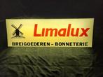 Limalux vintage reclamelichtbord, Ophalen of Verzenden, Gebruikt, Reclamebord