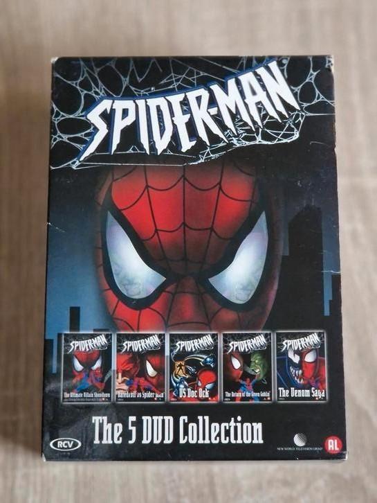Dvd box collectie originele spiderman., Cd's en Dvd's, Dvd's | Tekenfilms en Animatie, Zo goed als nieuw, Ophalen of Verzenden