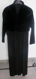 Superbe Robe Noire & Veste  Taille : 36, Comme neuf, Taille 36 (S), Noir, Sous le genou
